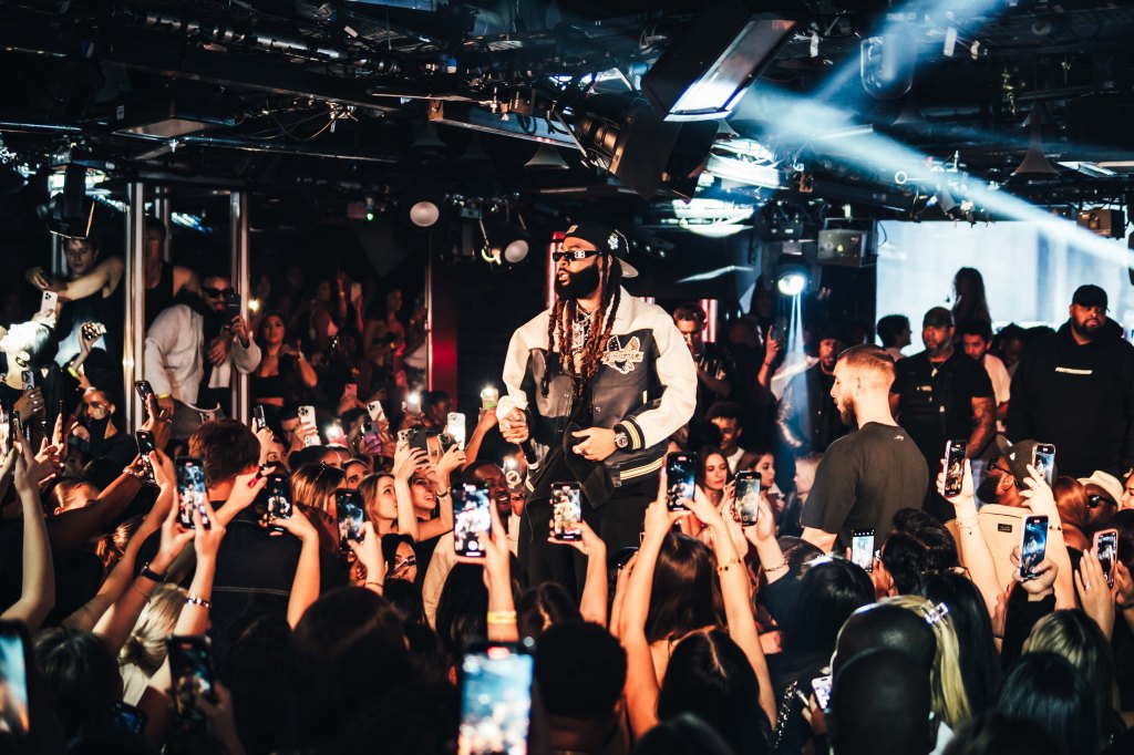 PartyNextDoor performing at Tape London, one of the best clubs in Mayfair, London.