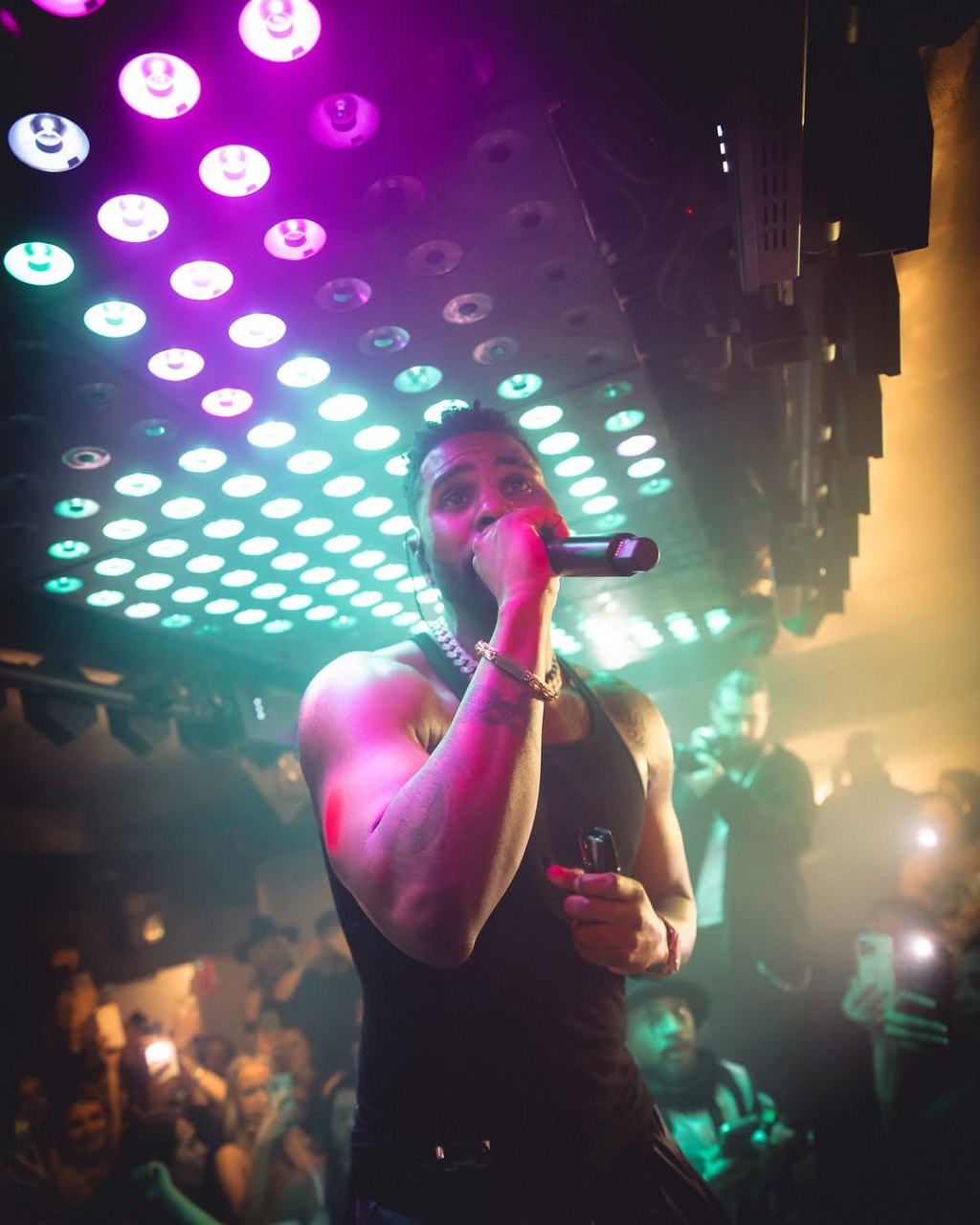 Jason Derulo at Cirque Club Valentine Day Event.