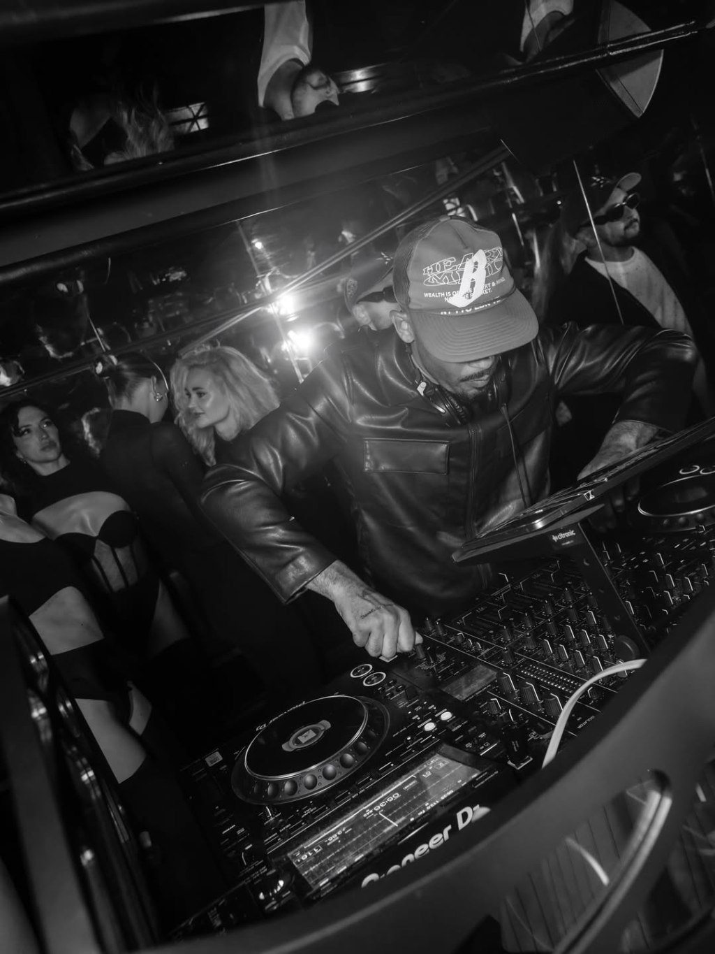 Rex Rooms Nightclub Chelsea DJ and dancefloor.