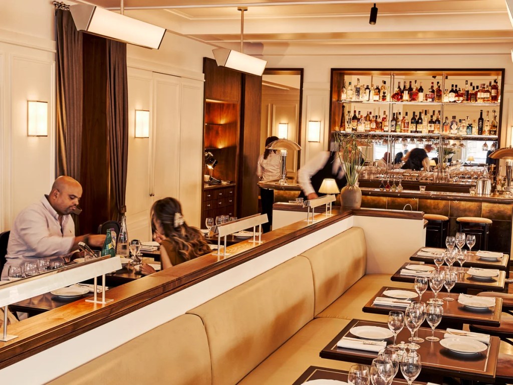 74 Duke restaurant main dining room.